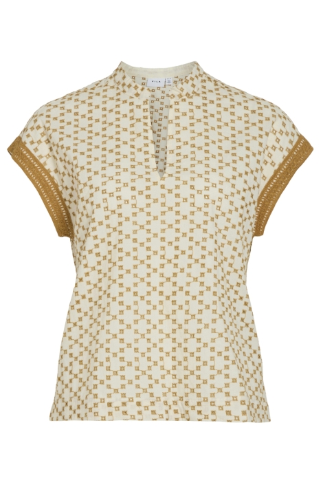Vila visumira v-neck cp top